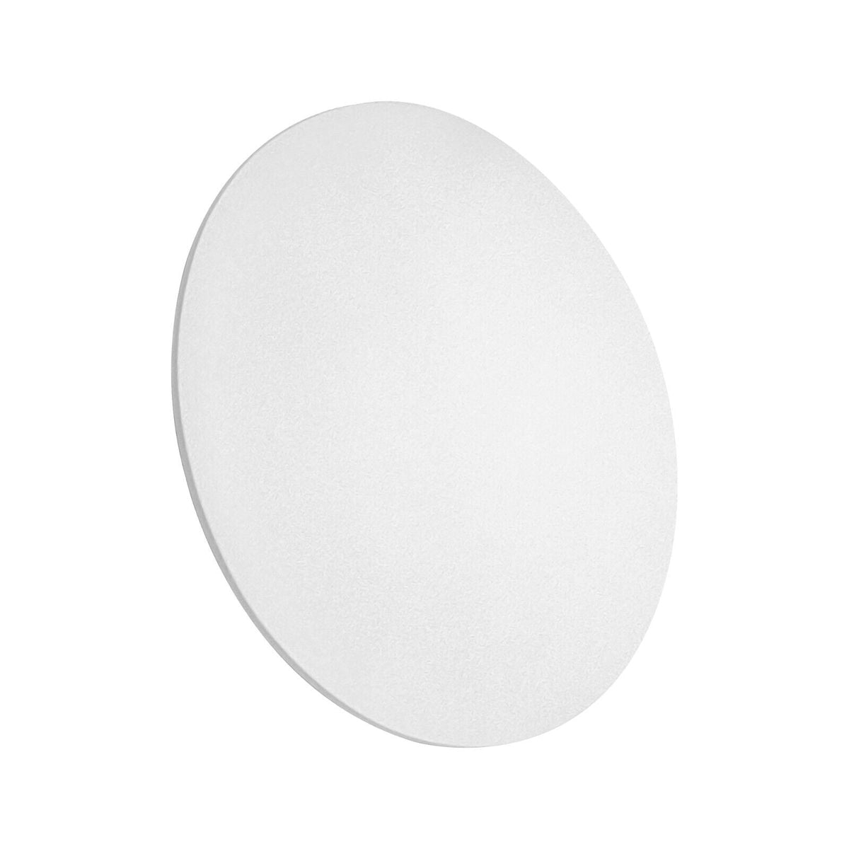 Round LED Halo Wall Light IP54 – White, Warm White - White, No Shade, Without Bulb