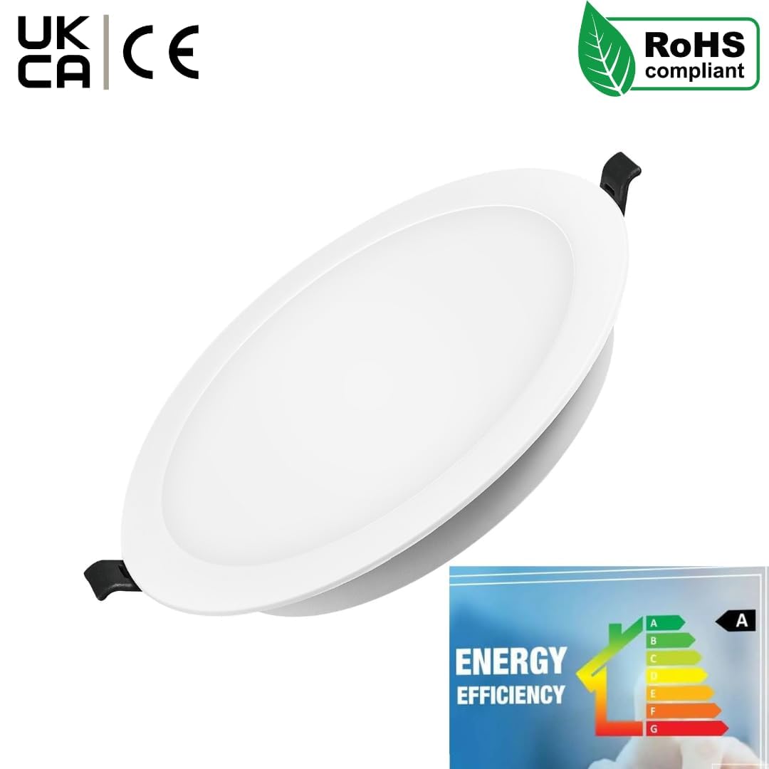 Round Recessed LED Downlight 5W – Cool White 6000K, 550 lm - photo 4