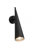 Cone GU10 Wall Light – Black, Pack of 2