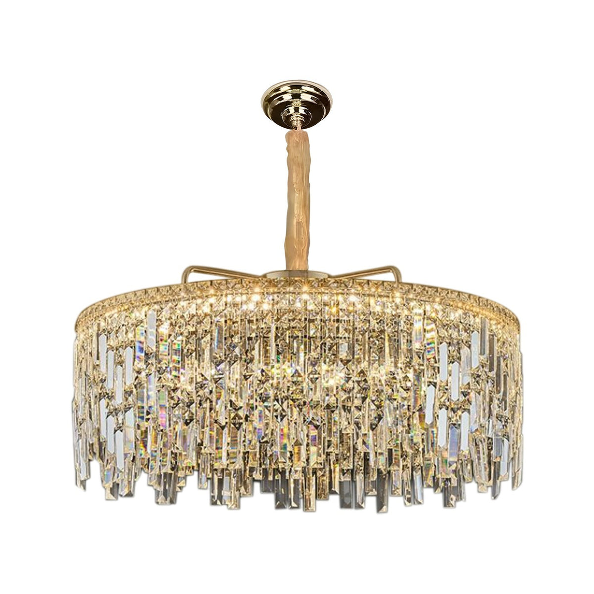 Modern Crystal Chandelier K9 LED Droplet Ceiling Light Luxury Hanging Fixture - photo 24