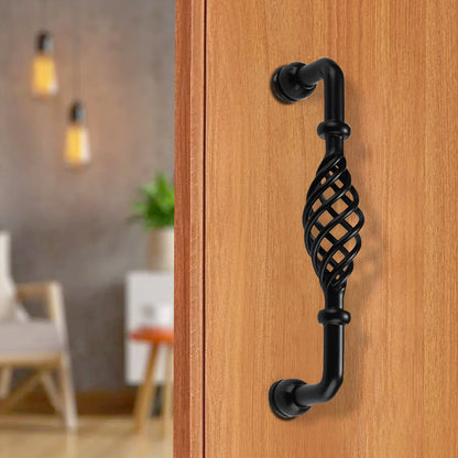 Black Birdcage Cabinet Knobs & Handles – Round, Oval, Bar or D Handle