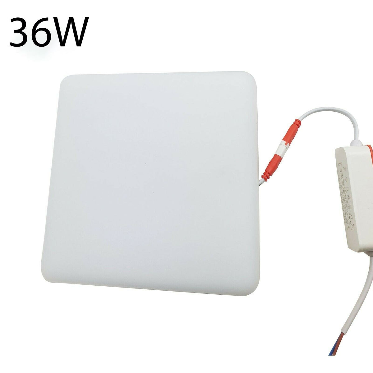 Frameless Square LED Panel Light 36W – Adjustable Cut-Out
