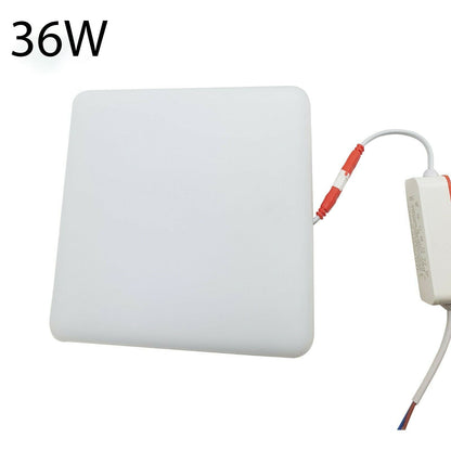 Frameless Square LED Panel Light 36W – Adjustable Cut-Out