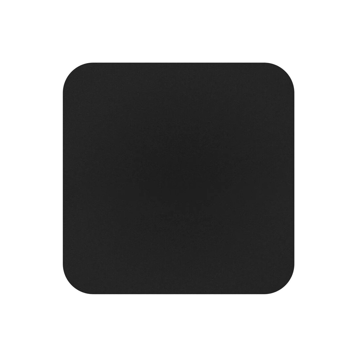Square LED Halo Wall Light IP54 – Black, Warm White - Black, No Shade, Without Bulb