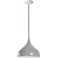 Wide Dome Pendant Light – 31.5 cm Metal Shade, 7 Colours, E27