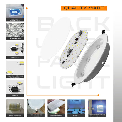 9 W Round LED Recessed Downlight – Cool White, Single or Pack of 5 - photo 5
