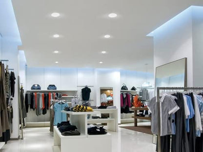 9 W Round LED Recessed Downlight – Cool White, Single or Pack of 5 - photo 6