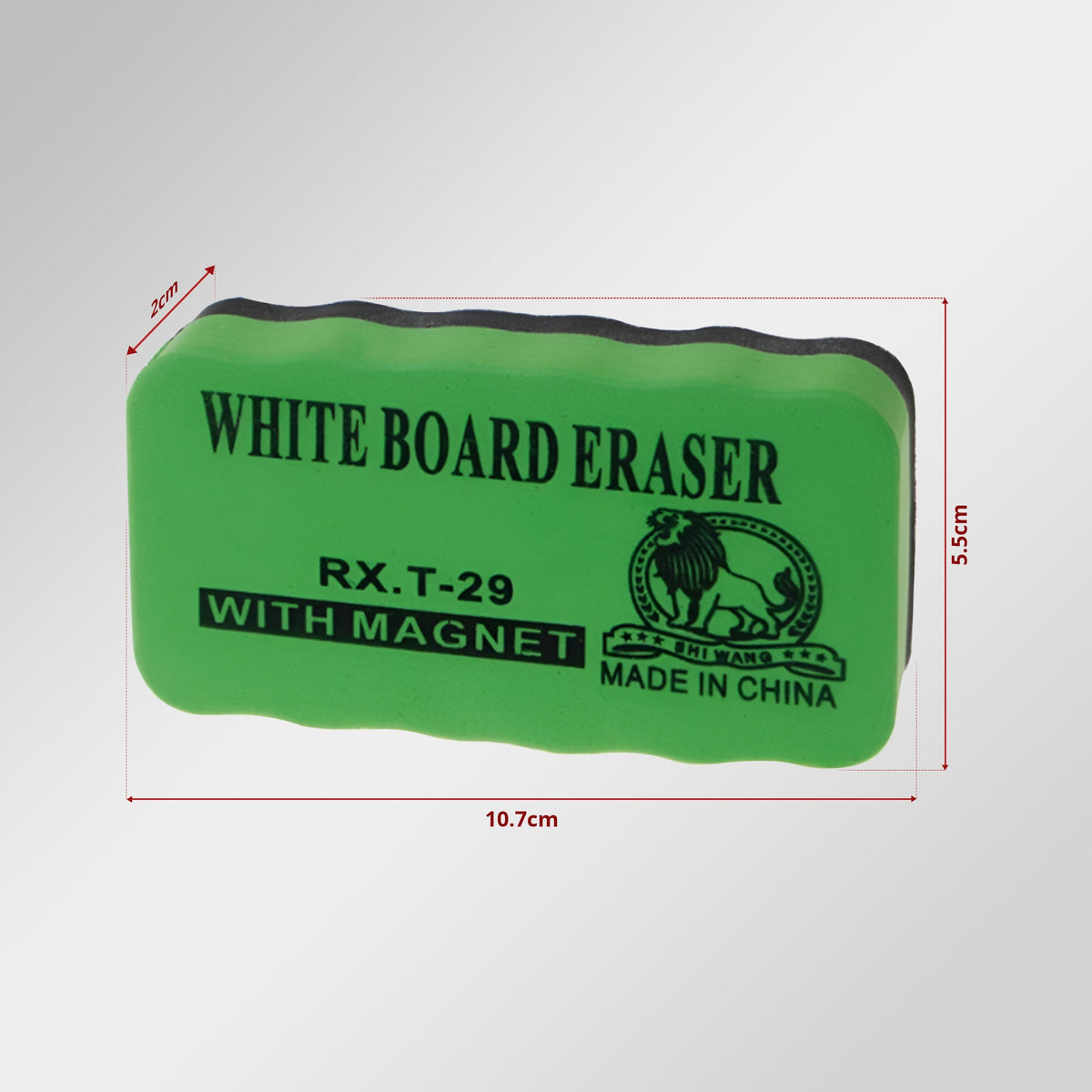 Magnetic Whiteboard Eraser – Felt Pad, Single, Colour Picked at Random - photo 6
