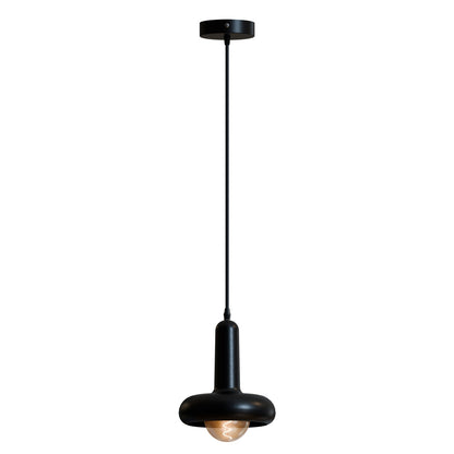 Morandi Pendant Light Adjustable for Kitchen Island - Black, No Shade (PHMF1PBRBM) (CRSF100BMPHMF1PBRBMLDSG125E274), SG125 LED Bulb 4W