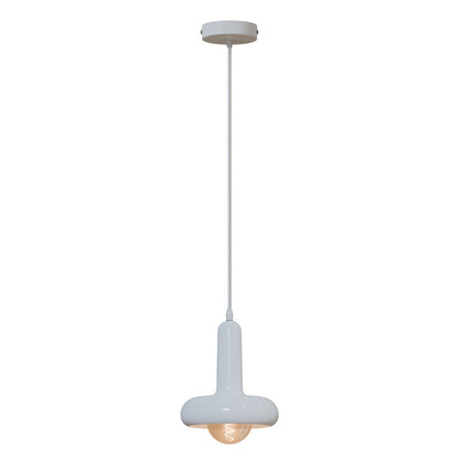 Morandi Pendant Light Adjustable for Kitchen Island - White, No Shade (PHMF1PBRWH) (CRSF100WHPHMF1PBRWHLDSG125E274), SG125 LED Bulb 4W