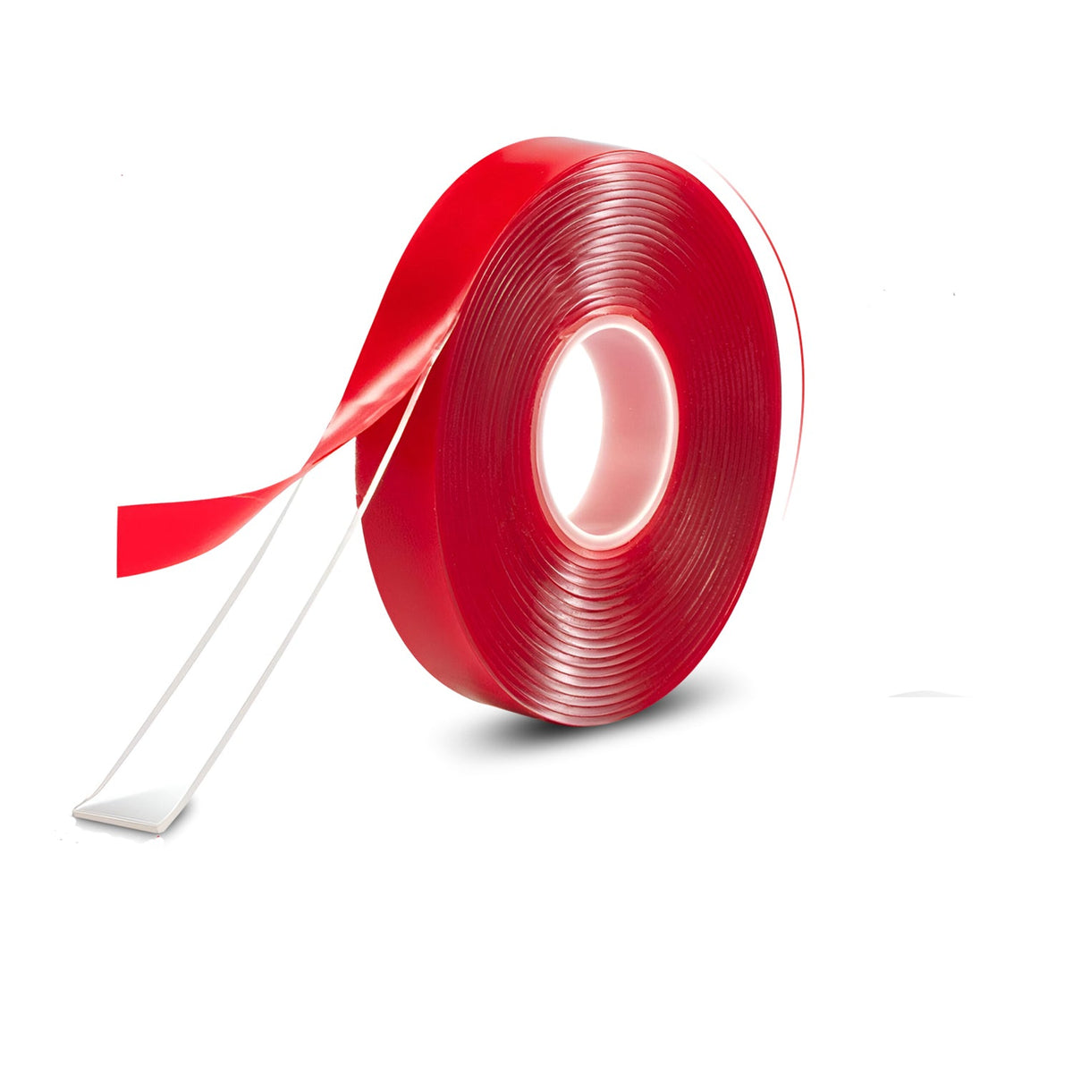 Nano double sided 1mm X 1.8Cm X 2M tape - Red
