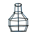 Nest Cage Lamp Shade – Easy Fit with Reducer Ring - Standard, Black, Single