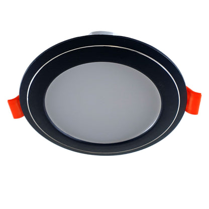 5W LED Recessed Downlight – Round, Black Trim, Cool White - photo 5