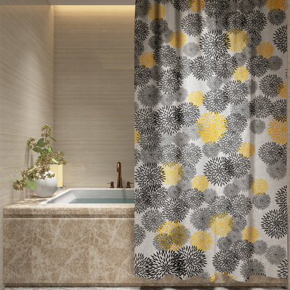 ceiling mounted shower curtain rail