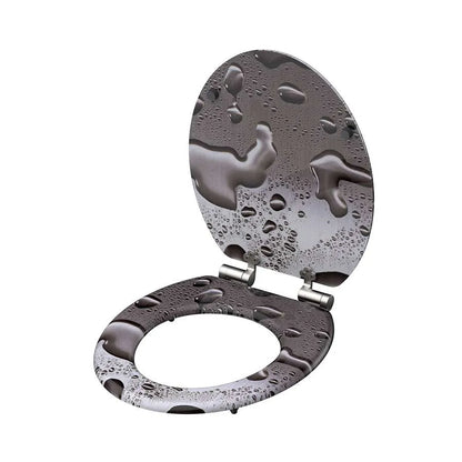 Printed MDF Toilet Seat – Quick Release, Top Fixing, 4 Designs - photo 11