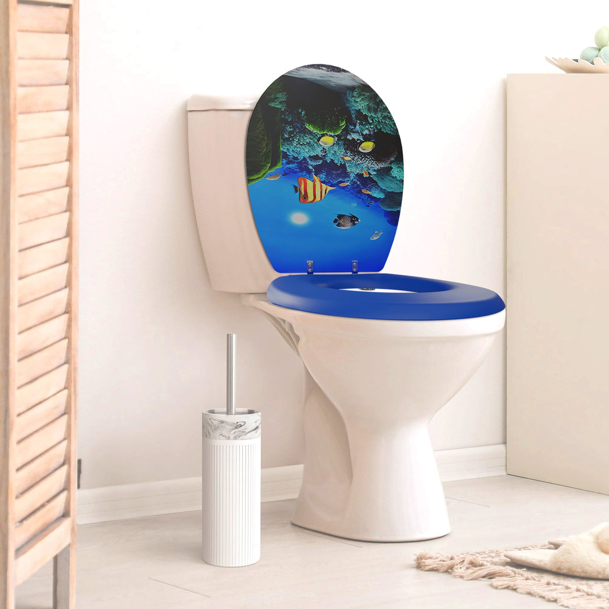 Printed MDF Toilet Seat – Quick Release, Top Fixing, 4 Designs - photo 13