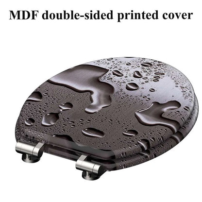 Printed MDF Toilet Seat – Quick Release, Top Fixing, 4 Designs - photo 17