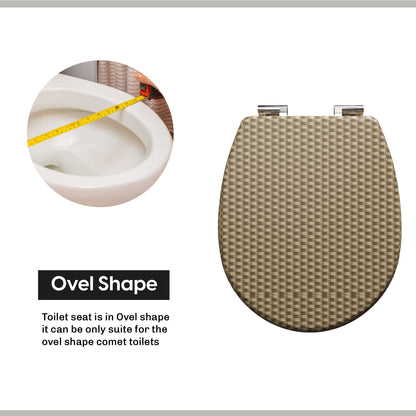 Printed MDF Toilet Seat – Quick Release, Top Fixing, 4 Designs - photo 19