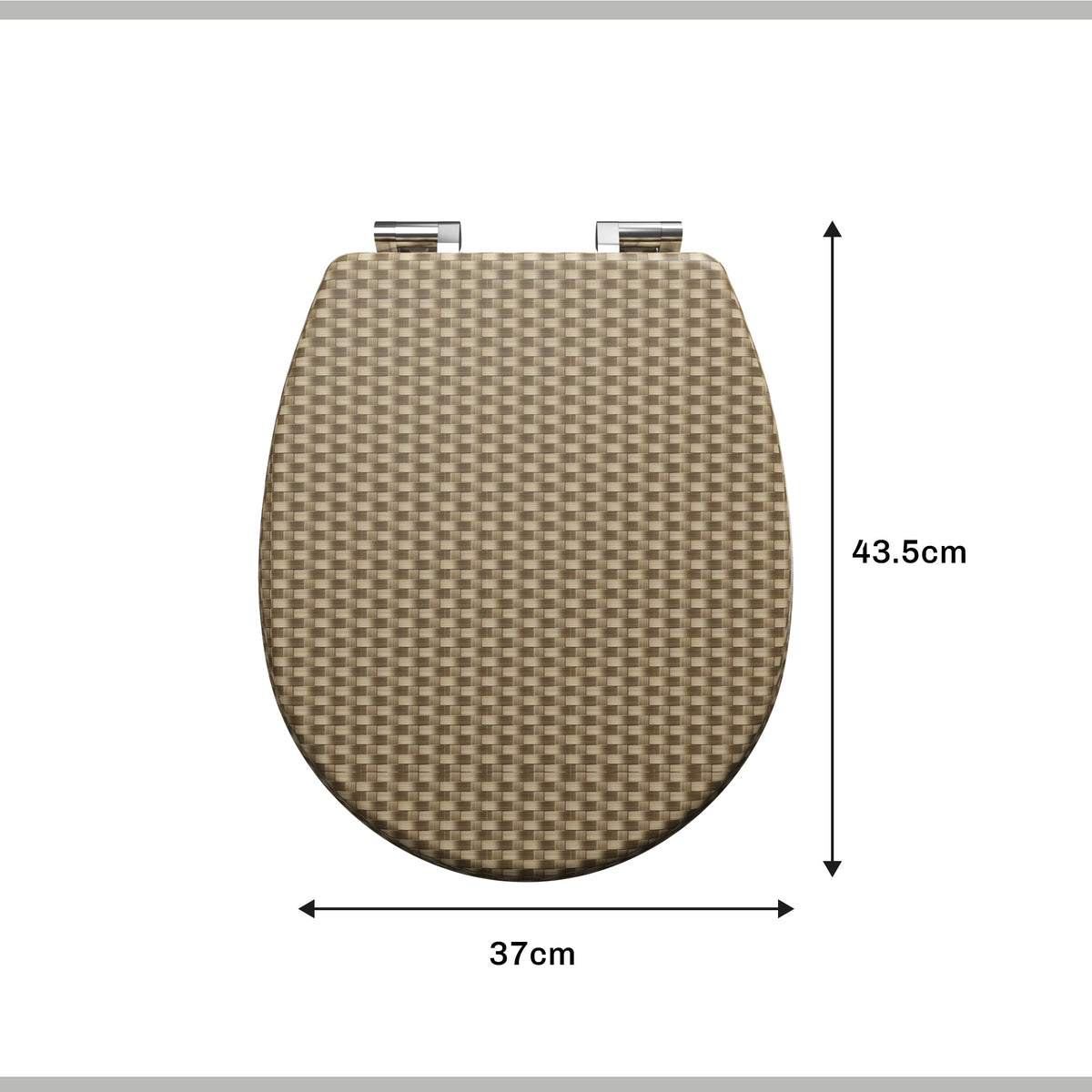 Printed MDF Toilet Seat – Quick Release, Top Fixing, 4 Designs - photo 21