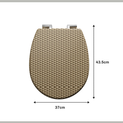 Printed MDF Toilet Seat – Quick Release, Top Fixing, 4 Designs - photo 21