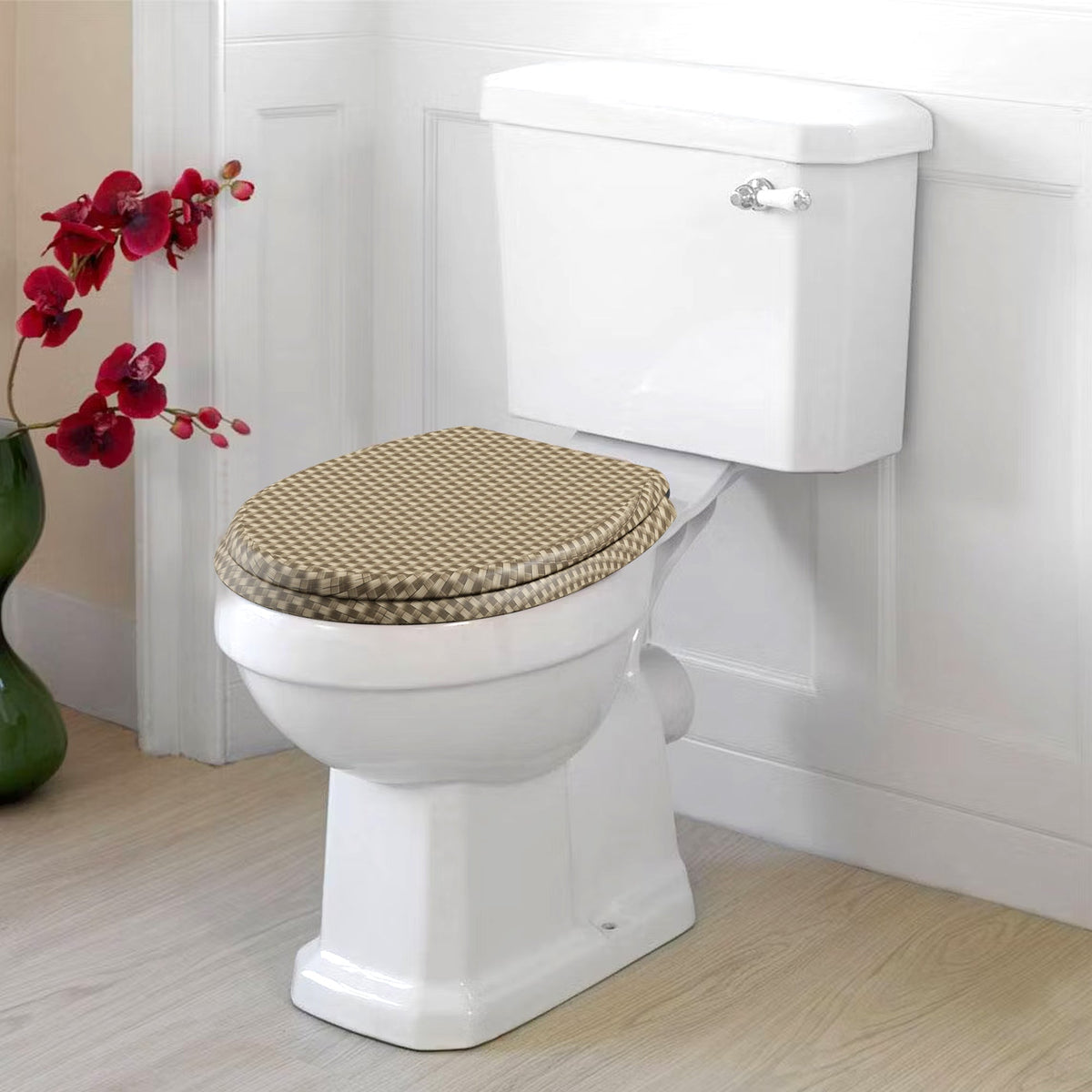 Printed MDF Toilet Seat – Quick Release, Top Fixing, 4 Designs - photo 4
