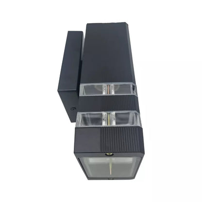 Outdoor Up Down Wall Light IP54 – Black, E27 - photo 7