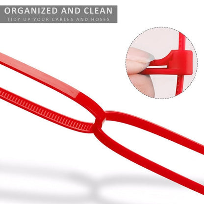 Releasable Cable Ties, Pack of 100 – 4 Colours, 3.6 or 7.2 mm Wide - photo 5