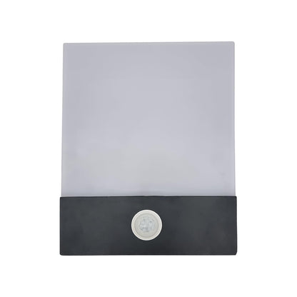 LED Wall Light with PIR Motion Sensor 12W IP54 – Black - photo 9