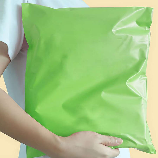 Light Green Mailing Bags – 28 x 42 or 32 x 45 cm, Packs of 30 or 1000