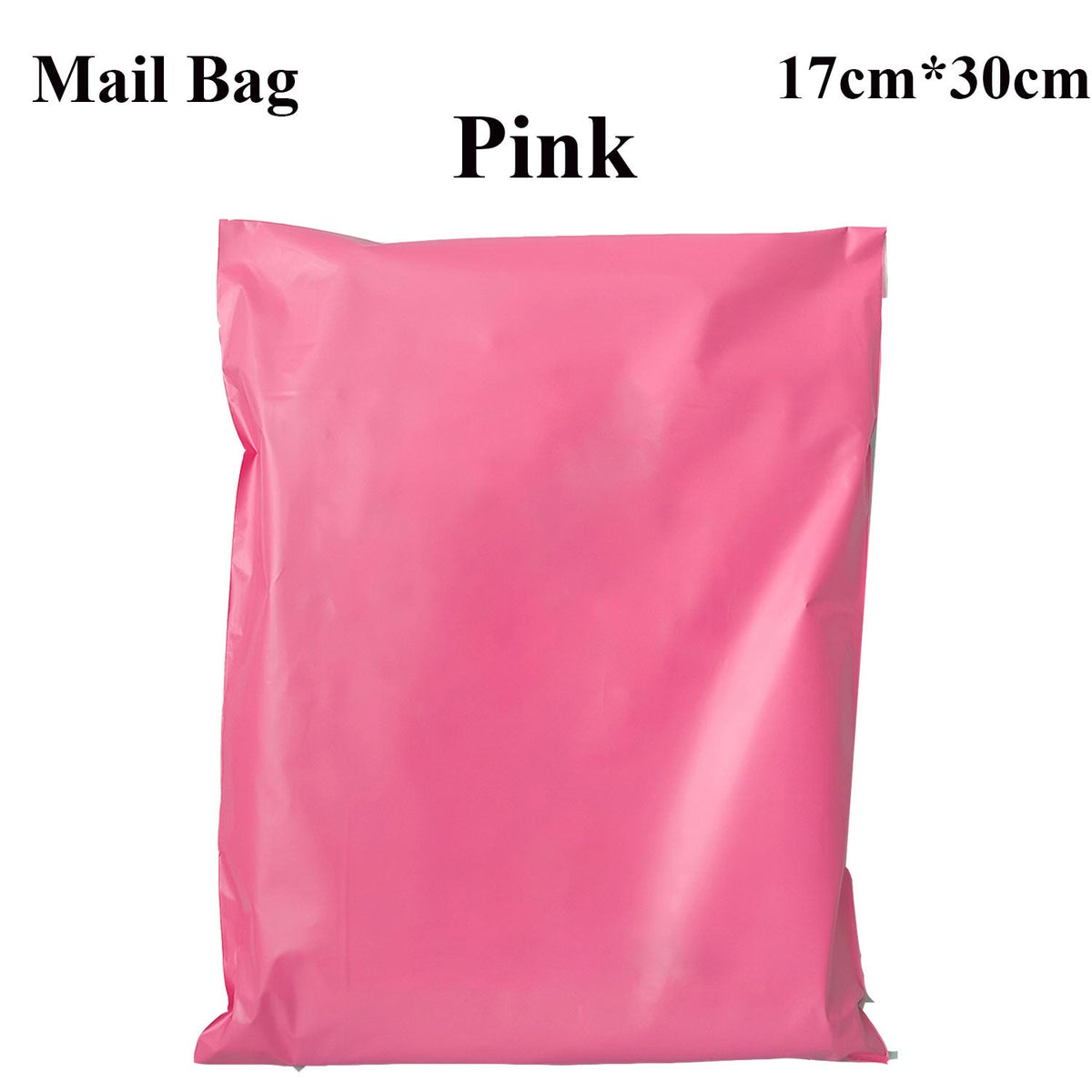 Pink or White Mailing Bags 17 x 30 cm – Packs of 50 to 1000