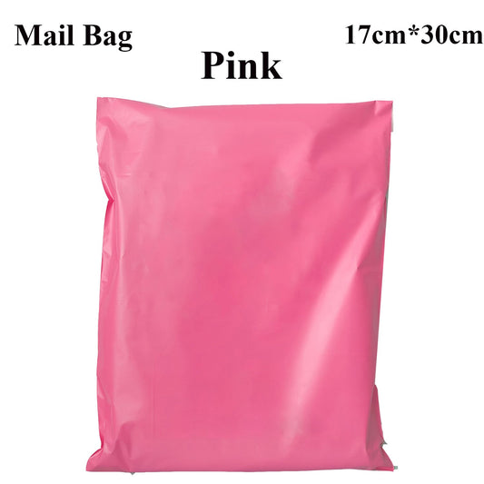 Pink or White Mailing Bags 17 x 30 cm – Packs of 50 to 1000