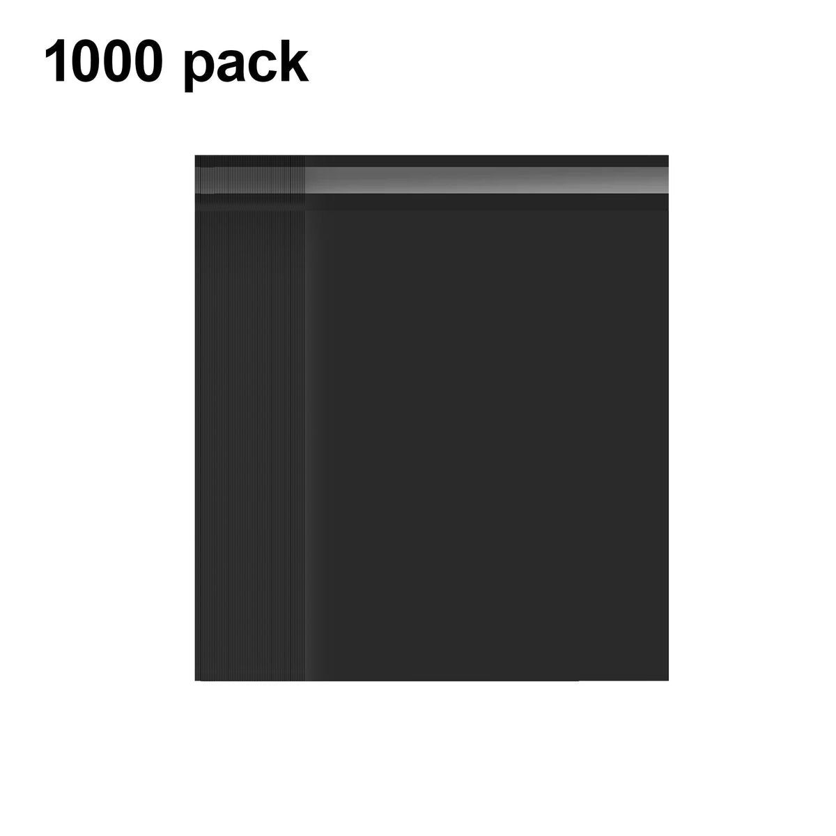 Black Mailing Bags 70 x 90 cm – Packs of 200 to 1000, Self-Seal - 70 x 90 cm, Pack of 1000