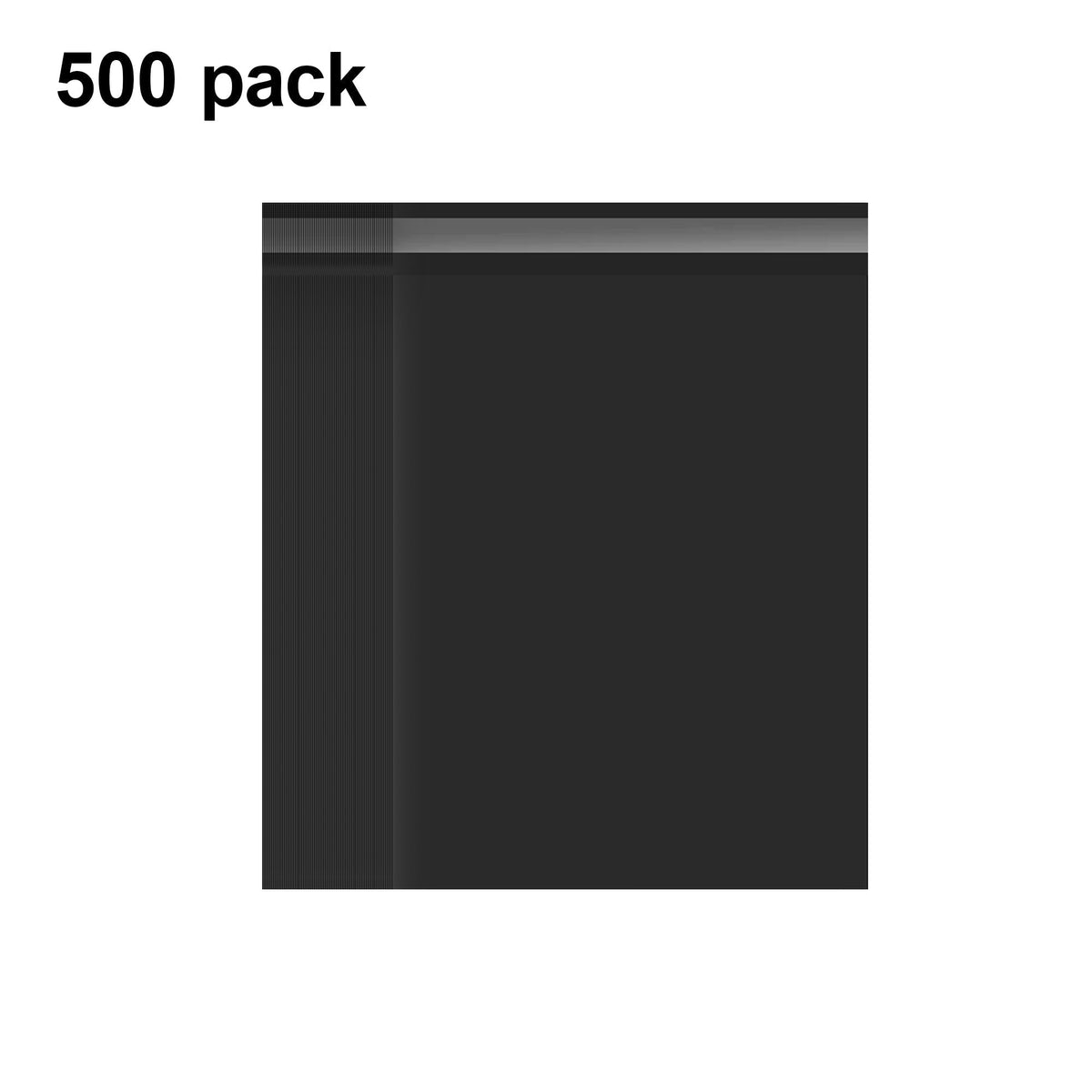 Black Mailing Bags 70 x 90 cm – Packs of 200 to 1000, Self-Seal - 70 x 90 cm, Pack of 500