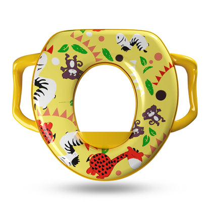 Padded Toddler Toilet Seat with Side Handles – Splash Guard, Assorted Designs - photo 28