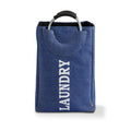 Foldable Laundry Bag with Aluminium Handles – Oxford Fabric, 37 L, Blue
