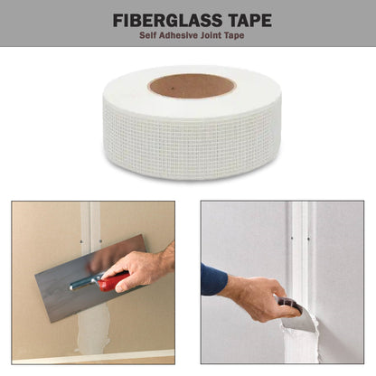 Self-Adhesive Fibreglass Mesh Tape, 6 Rolls – 50 mm x 45 m, Drywall Joints - photo 9