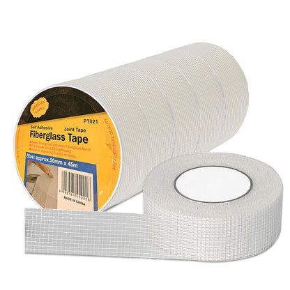 Self-Adhesive Fibreglass Mesh Tape, 6 Rolls – 50 mm x 45 m, Drywall Joints - photo 10