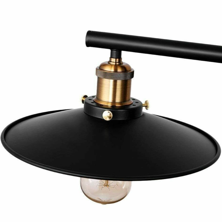 3-Light Pulley Pendant – Rise & Fall Bar, Black, E27 - photo 10