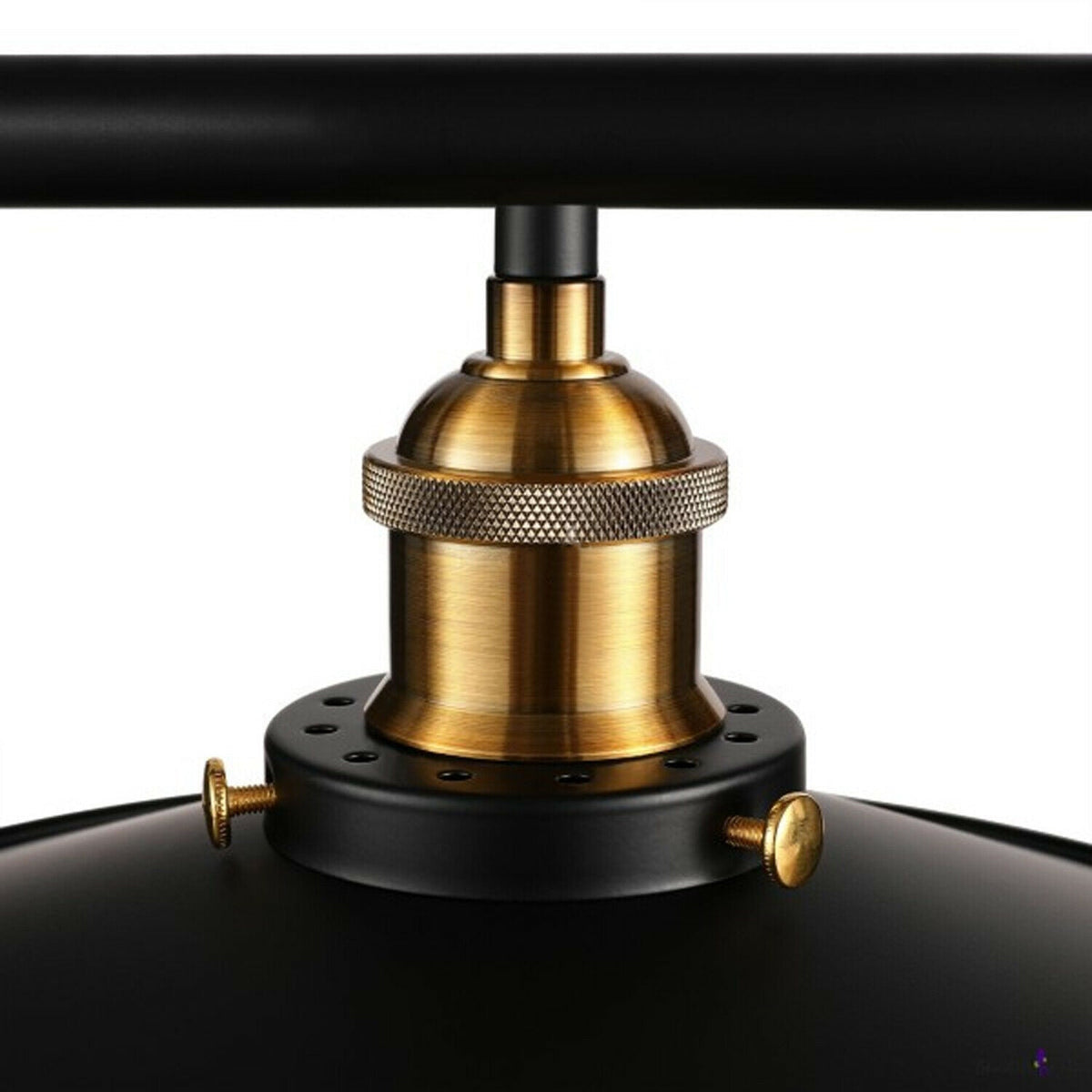 3-Light Pulley Pendant – Rise & Fall Bar, Black, E27 - photo 2