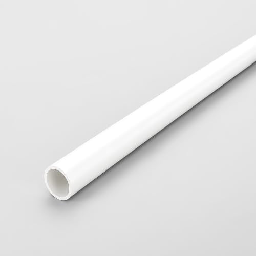 20 mm White uPVC Pipe, 2 m Length – Push-Fit, 1 or 2 Pipes