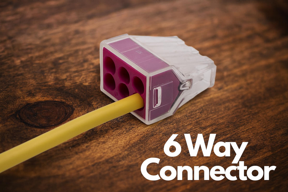 Push-In Wire Connectors – 2, 4 & 6 Way, 2.5 mm² - photo 2