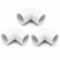 PVC 90 Degree Conduit Elbow – 20 mm & 25 mm - 20 mm, Pack of 3