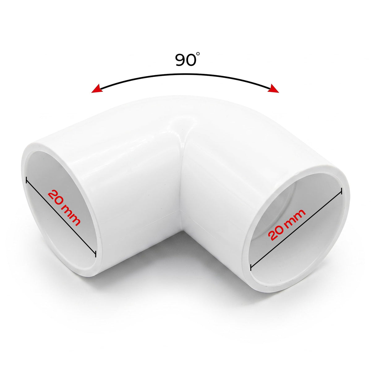 PVC 90 Degree Conduit Elbow – 20 mm & 25 mm - photo 4
