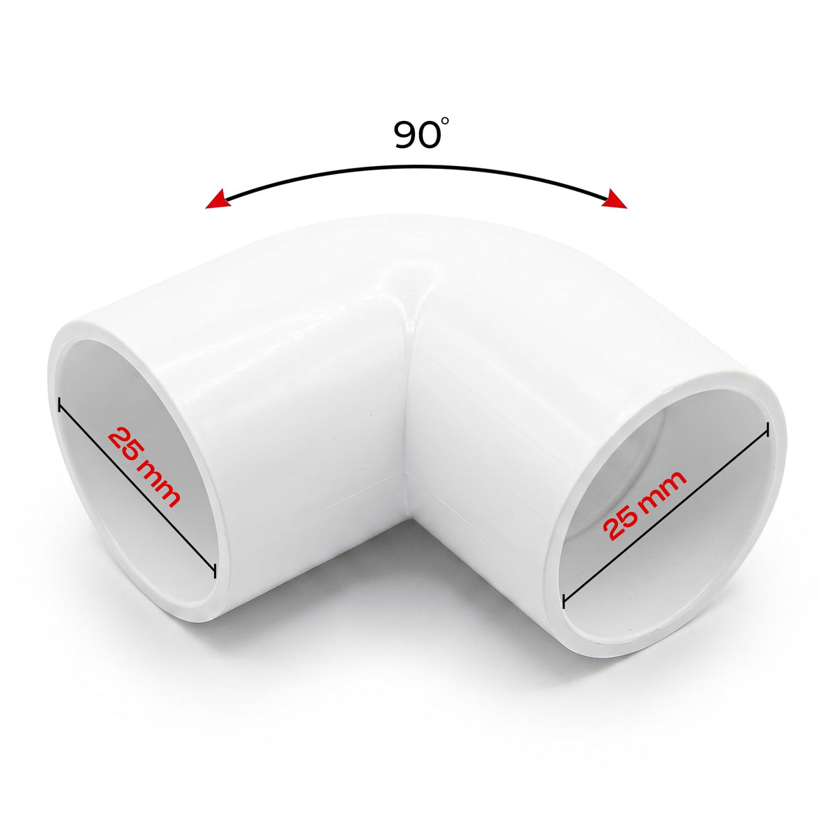 PVC 90 Degree Conduit Elbow – 20 mm & 25 mm - photo 7
