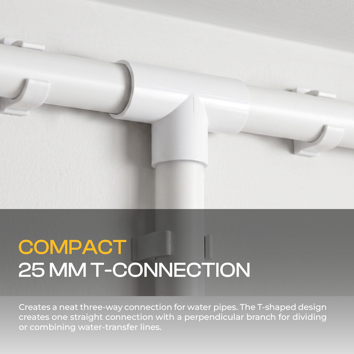 PVC Conduit Tee Coupling – 20 mm & 25 mm - photo 2