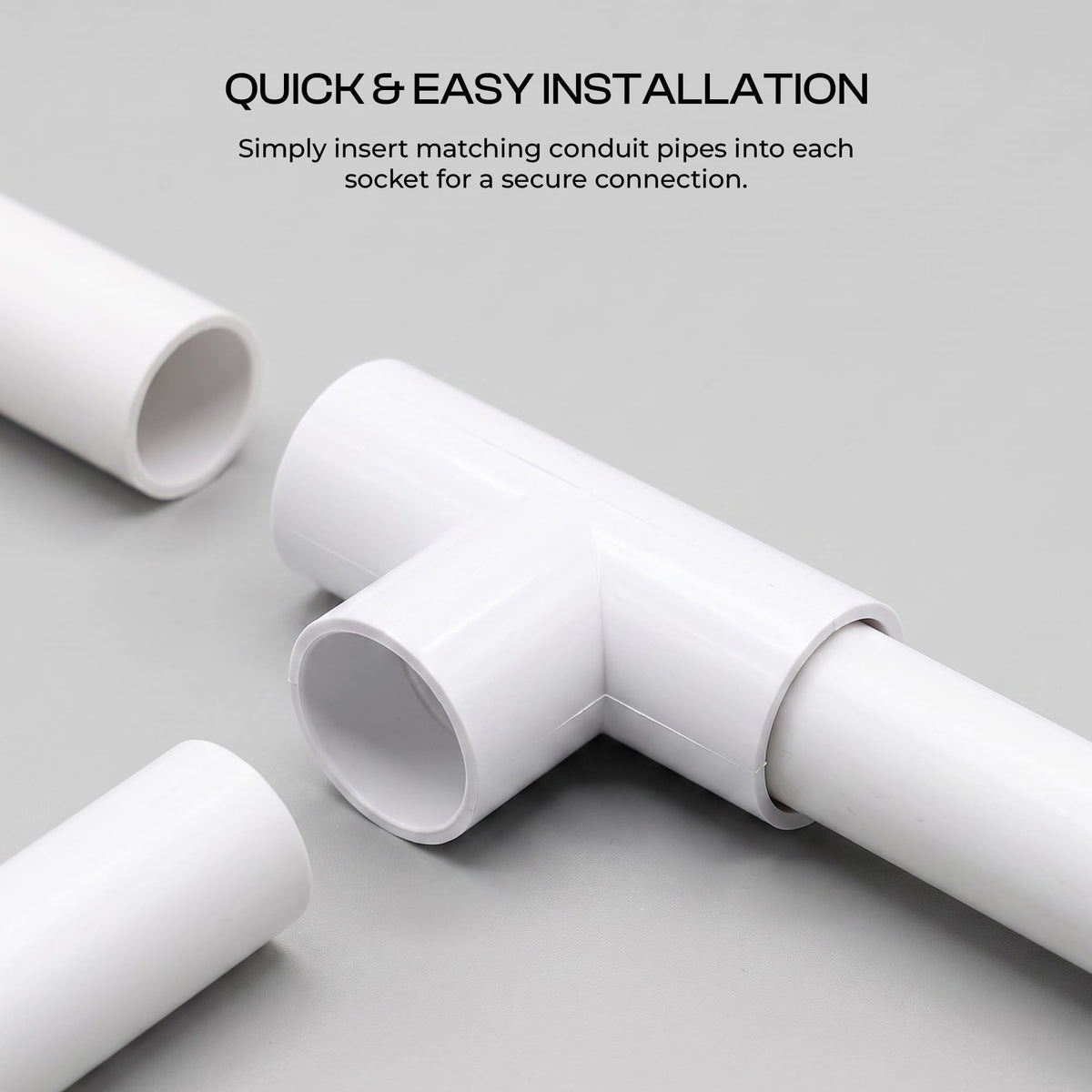 PVC Conduit Tee Coupling – 20 mm & 25 mm - photo 7