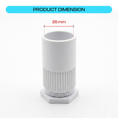 PVC Female Conduit Adaptor – 20 mm & 25 mm - photo 2