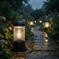 Outdoor Pillar Light E27 IP54 – Garden Bollard, Black