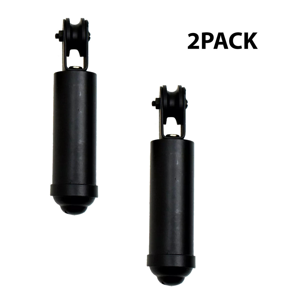 Industrial Pulley Weight for Pendant Cables – Black - Standard, Black, Pack of 2