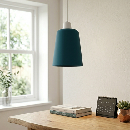 Small Cone Lamp Shade 15 cm – Easy Fit, 10 Colours - photo 24